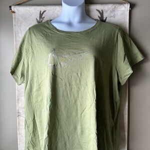 Nike Green Tee with Logo